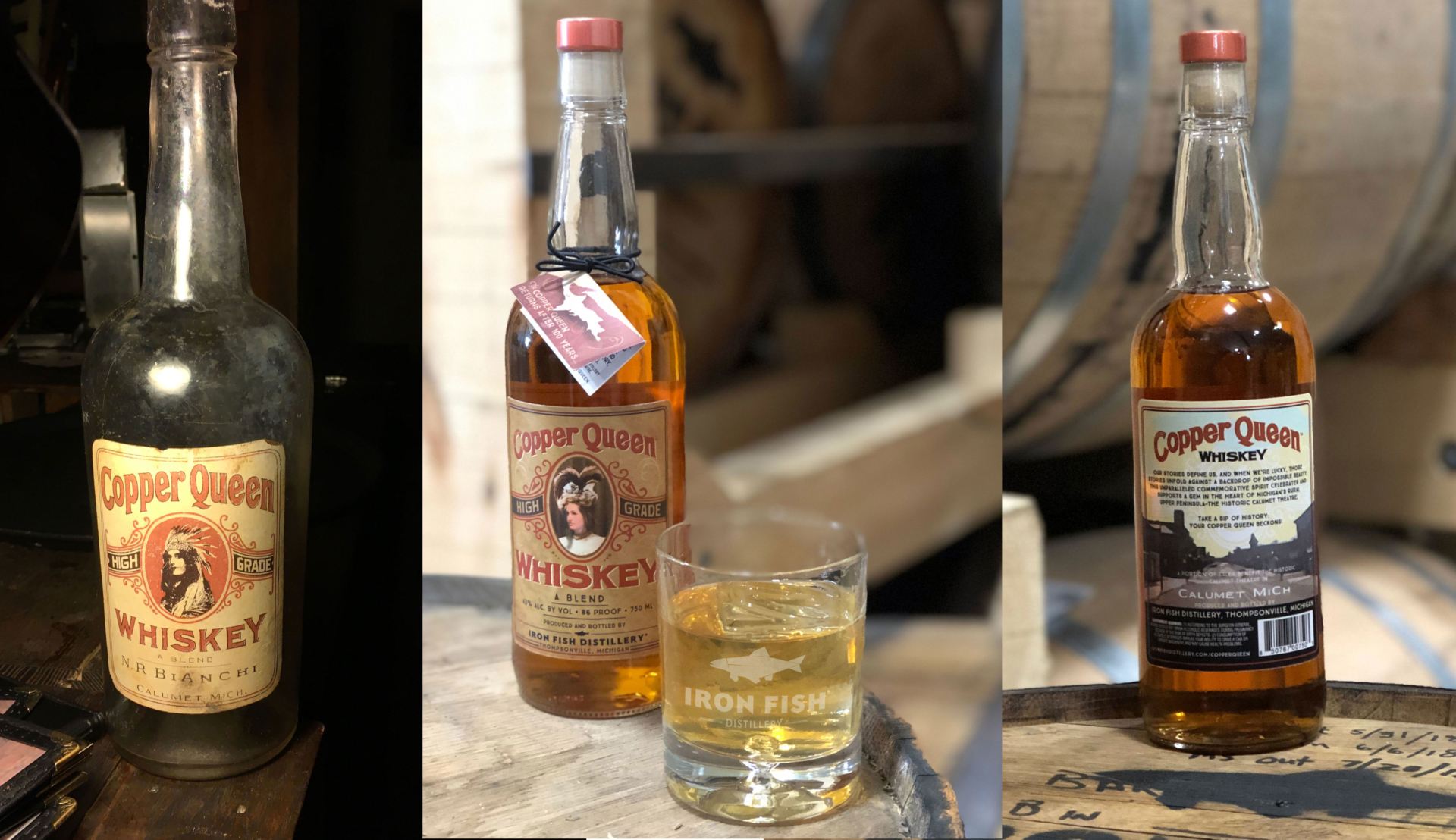 COPPERQUEENWHISKEY Iron Fish Distillery