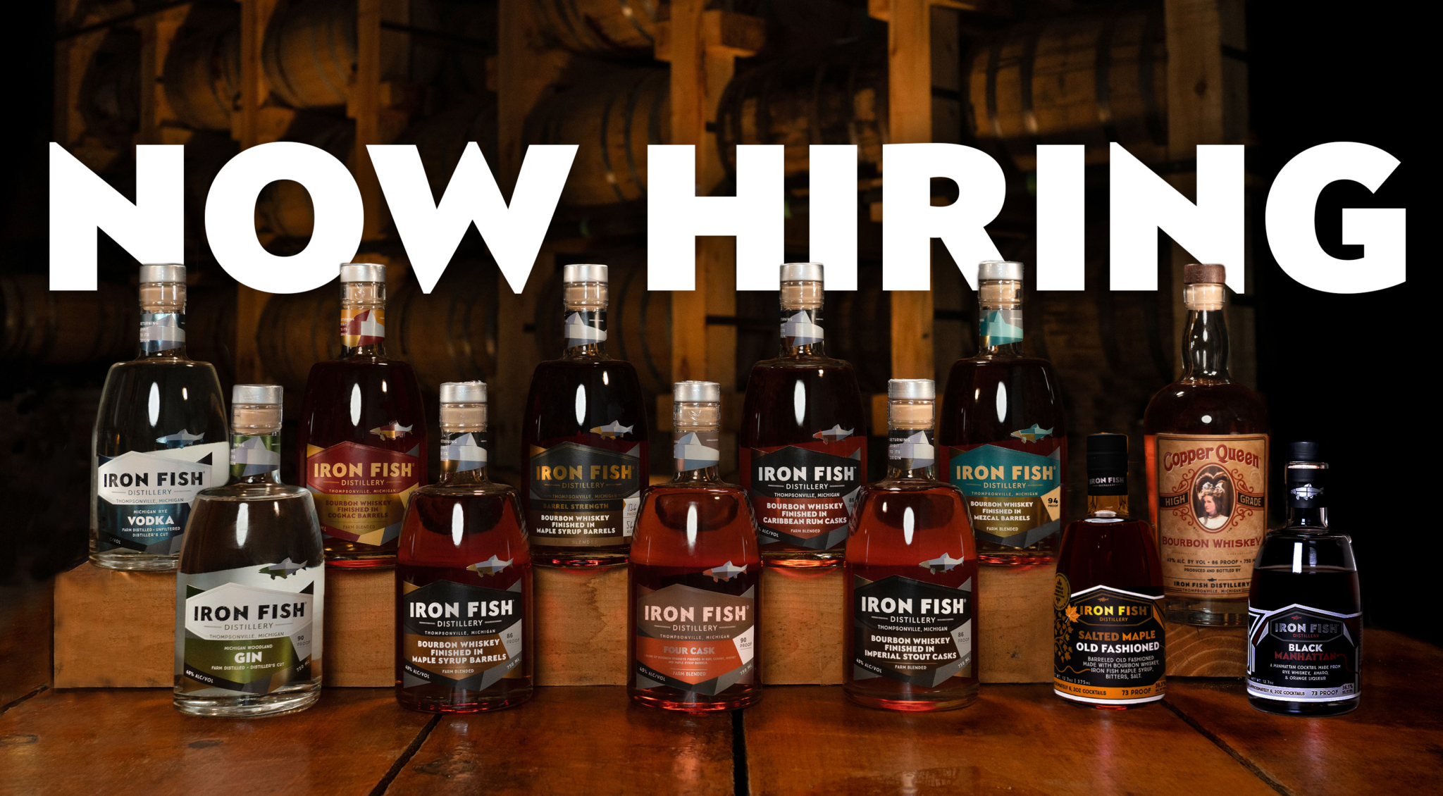 Inside Sales Iron Fish Distillery