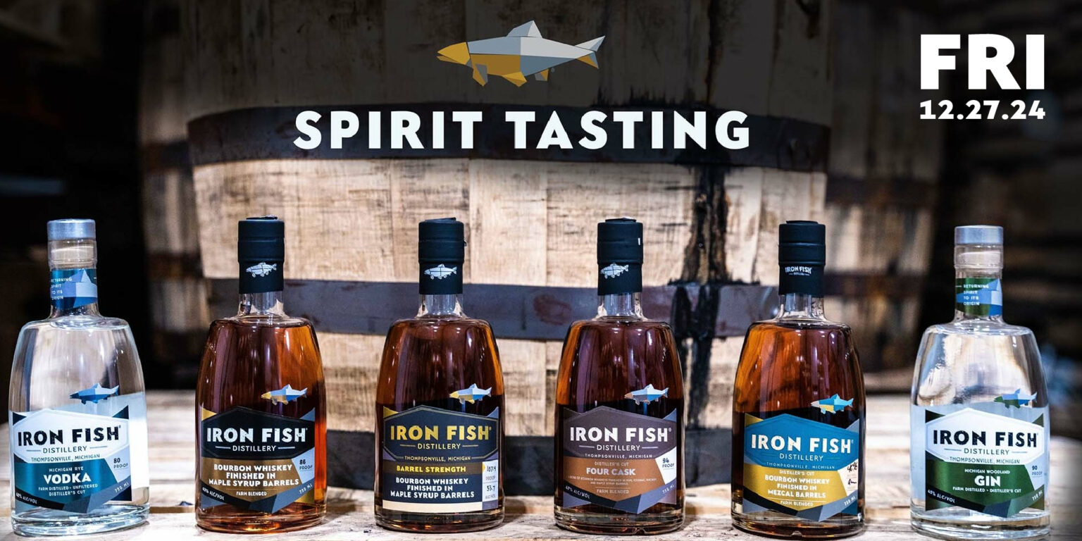 Iron Fish Tasting at Simmy's Barrel House - Iron Fish Distillery